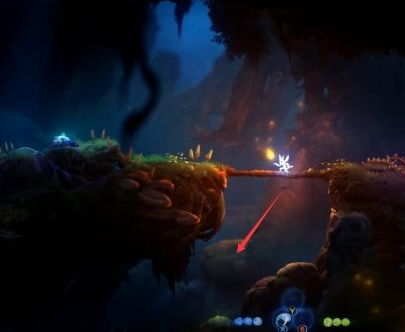 精灵与萤火意志水墨沼泽·丢失的钥匙图文流程攻略