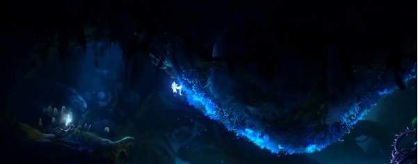 精灵与萤火意志水墨沼泽·丢失的钥匙图文流程攻略