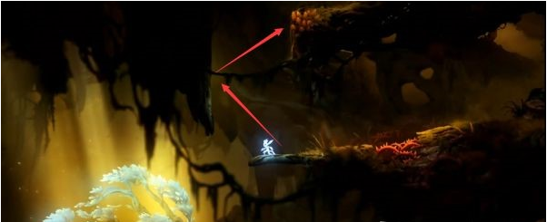 精灵与萤火意志水墨沼泽·豪尔巢穴图文流程攻略