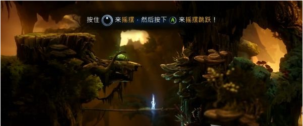 精灵与萤火意志水墨沼泽·前往夸洛克地穴图文流程攻略