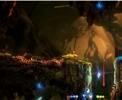 精灵与萤火意志水墨沼泽·前往夸洛克地穴图文流程攻略