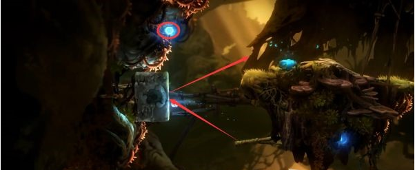 精灵与萤火意志水墨沼泽·前往夸洛克地穴图文流程攻略