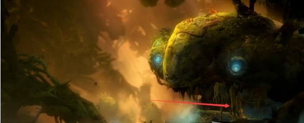 精灵与萤火意志水墨沼泽·前往夸洛克地穴图文流程攻略