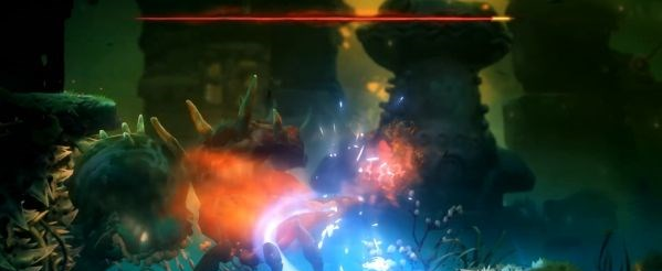 精灵与萤火意志夸洛克地穴·甲壳虫BOSS战图文流程攻略