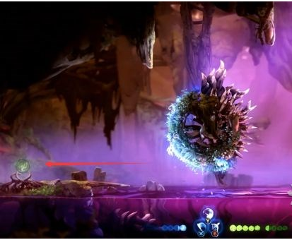 精灵与萤火意志泉源·第一个门补收集图文流程攻略