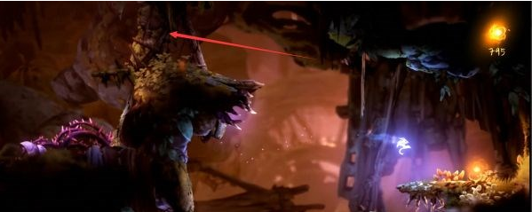 精灵与萤火意志泉源·第一个门补收集图文流程攻略