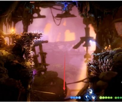 精灵与萤火意志泉源·第一个门补收集图文流程攻略