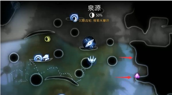 精灵与萤火意志泉源·进第二个门前补收集图文流程攻略