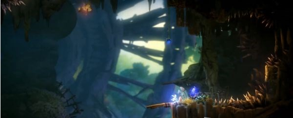 精灵与萤火意志泉源·进第二个门前补收集图文流程攻略