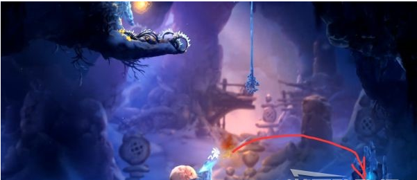 精灵与萤火意志鲍尔之触·扇风点火图文攻略