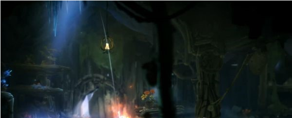 精灵与萤火意志鲍尔之触·扇风点火图文攻略