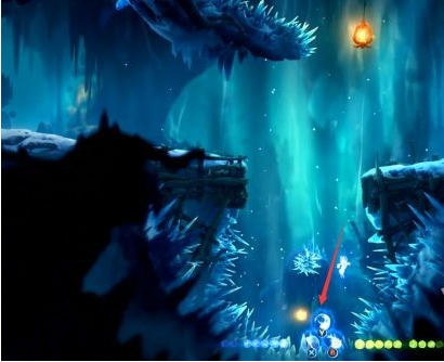 精灵与萤火意志鲍尔之触·抛火球图文攻略