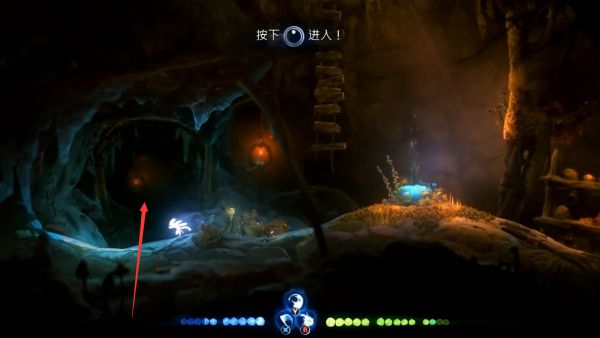 精灵与萤火意志泉源林地支线4图文攻略