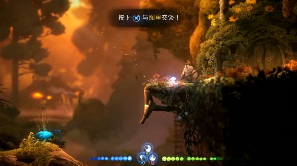 精灵与萤火意志泉源林地支线4图文攻略