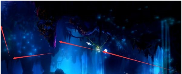 精灵与萤火意志光之池·水下冲刺图文攻略