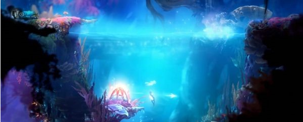 精灵与萤火意志光之池·水下冲刺图文攻略