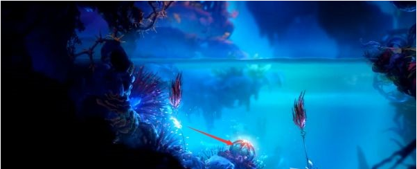 精灵与萤火意志光之池·水下冲刺图文攻略