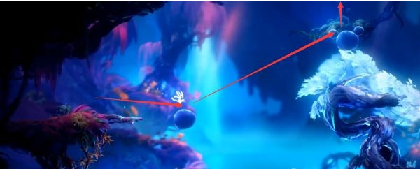 精灵与萤火意志光之池·水下冲刺图文攻略