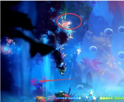 精灵与萤火意志光之池·水下冲刺图文攻略