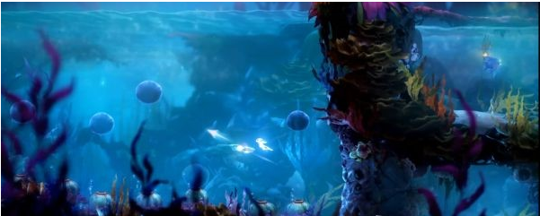 精灵与萤火意志光之池·水下冲刺图文攻略