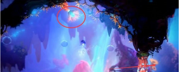 精灵与萤火意志光之池·水下冲刺图文攻略