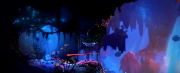 精灵与萤火意志光之池·水下冲刺图文攻略