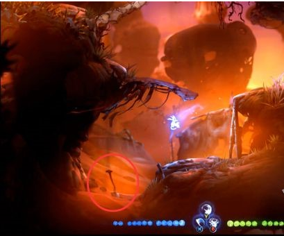 精灵与萤火意志狂风荒漠·获得挖掘能力图文攻略