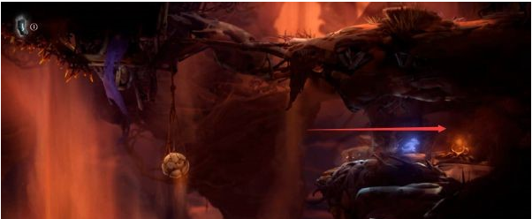 精灵与萤火意志狂风荒漠·前往风袭废墟图文攻略