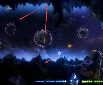 精灵与萤火意志午夜地穴图文攻略