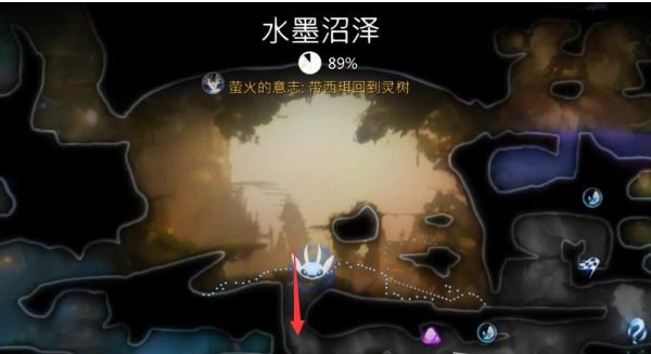 精灵与萤火意志补全收集·水墨沼泽图文攻略