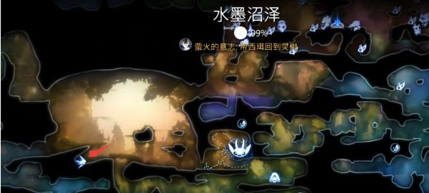 精灵与萤火意志补全收集·水墨沼泽图文攻略