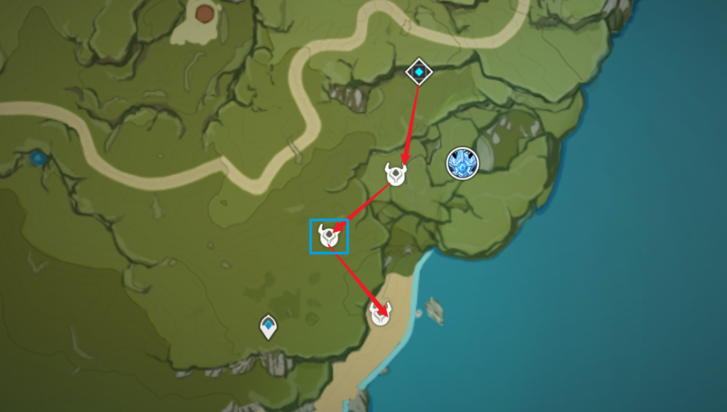 原神3.5版本骗骗花讨伐路线怎么走