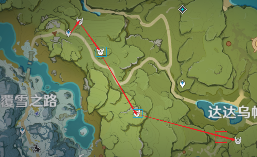 原神3.5版本骗骗花讨伐路线怎么走