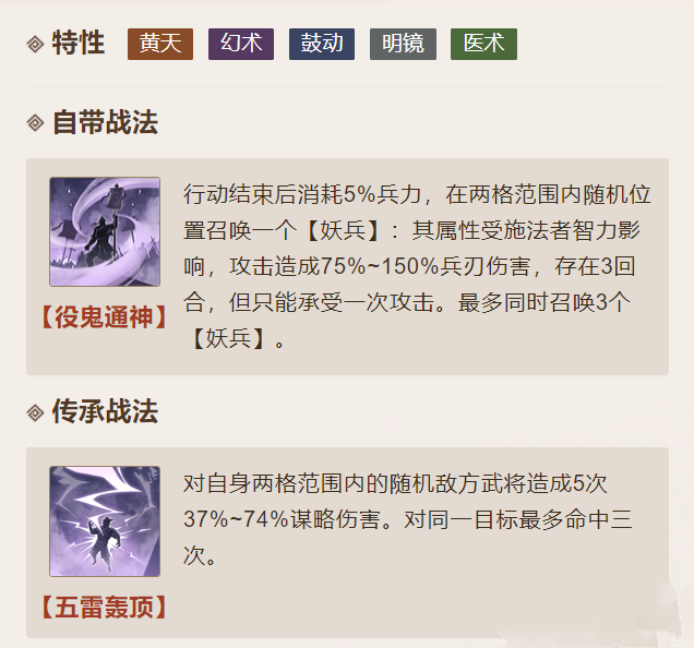 三国志战略版张角强度解析