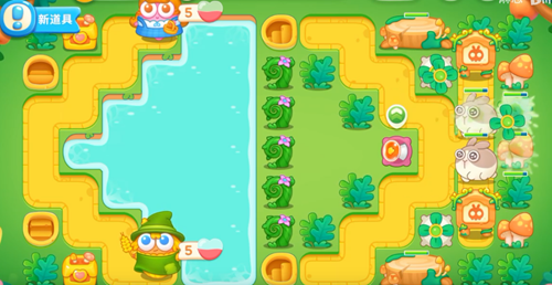 保卫萝卜4绿野奇缘第8关怎么玩