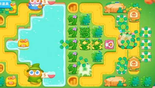 保卫萝卜4绿野奇缘第8关怎么玩