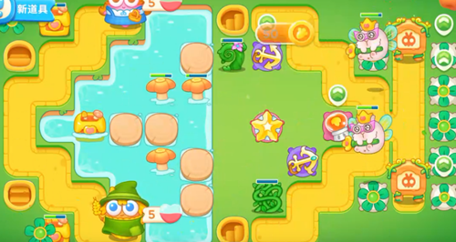 保卫萝卜4绿野奇缘第8关怎么玩