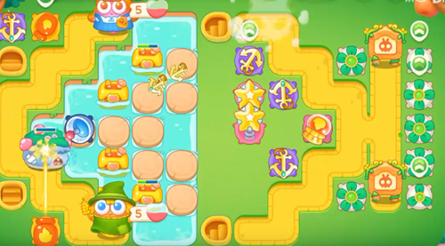 保卫萝卜4绿野奇缘第8关怎么玩