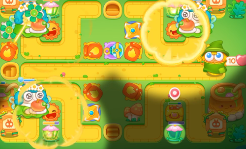 保卫萝卜4绿野奇缘第9关怎么快速通过