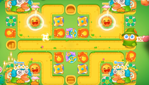 保卫萝卜4绿野奇缘第9关怎么快速通过