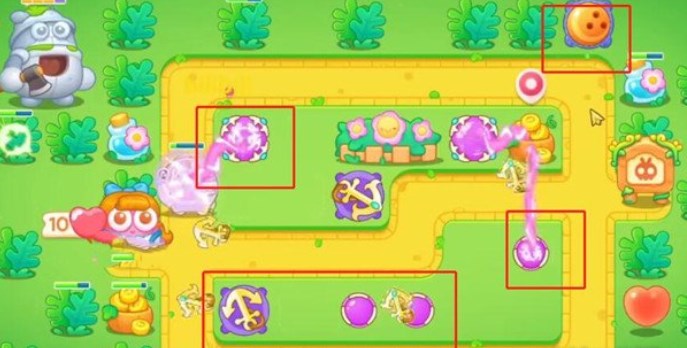 保卫萝卜4绿野奇缘第10关怎么玩