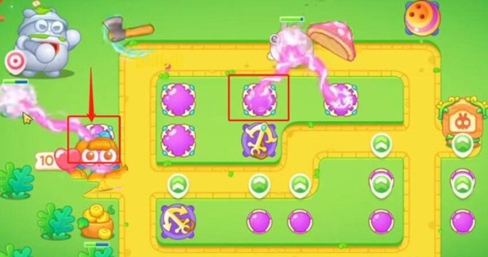 保卫萝卜4绿野奇缘第10关怎么玩