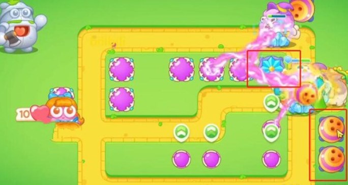 保卫萝卜4绿野奇缘第10关怎么玩