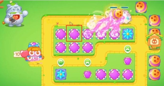 保卫萝卜4绿野奇缘第10关怎么玩