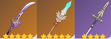 原神3.5版本申鹤武器怎么选择