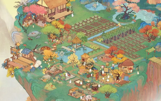 桃源深处有人家如何布局