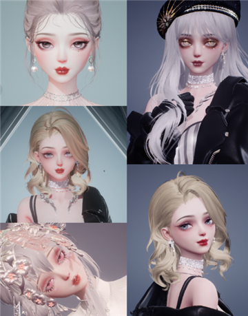 以闪亮之名有哪些捏脸数据可以使用