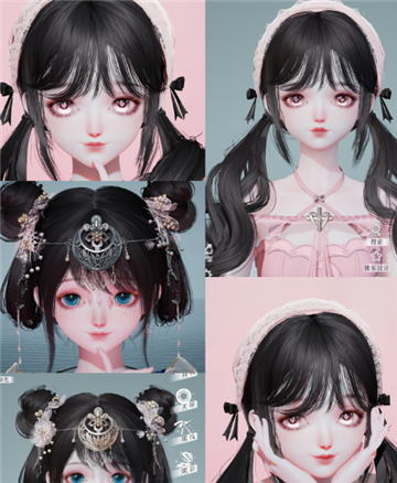 以闪亮之名有哪些捏脸数据可以使用