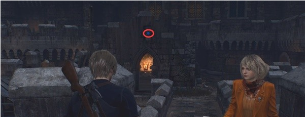 生化危机4重制版第7章·城堡正门、悬赏任务·破坏蓝色徽章3图文攻略