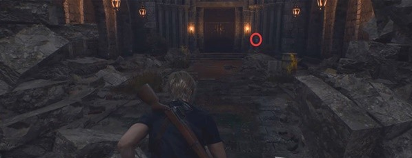 生化危机4重制版第7章·城堡正门、悬赏任务·破坏蓝色徽章3图文攻略